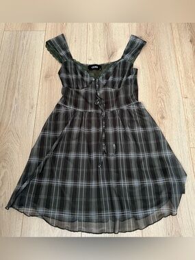 cider ruffle trim tie corset dress Western Outfits Woven Ruffles Trim Tie Corset Dress For Vacation